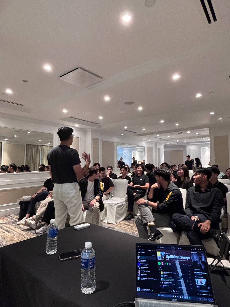 A Legacy Desk session with advisors and young professionals in Singapore